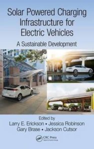 Solar powered charging infrastructure for electric vehicles
