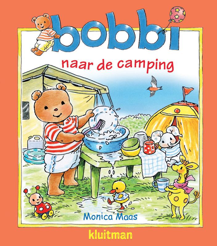 Bobbi naar de camping