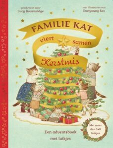 Familie Kat viert samen Kerstmis (4+)