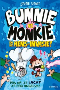 Bunnie vs Monkie en de mens-invasie (8+)